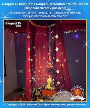 Vipul Mehta Home Ganpati Picture
